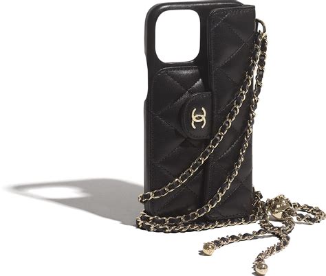 Chanel phone case with chain